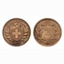 Schweiz 2 Rappen 1937 B