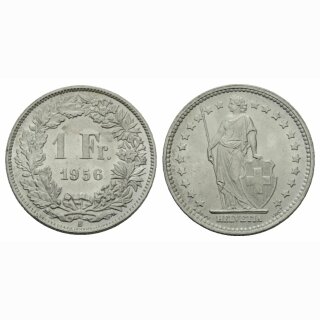 Schweiz 1 Franken 1956 B