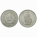 Schweiz 2 Franken 1937 B