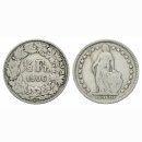 Schweiz 1/2 Franken 1906 B