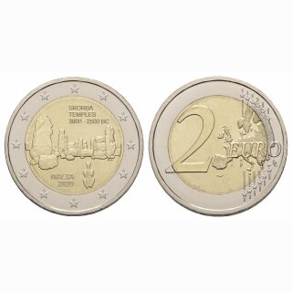 Malta 2 Euro  2020 Tempel Skorba