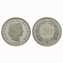 Schweiz 20 Rappen 1988 B