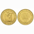Schweiz 100 Franken 1939 B Sch&uuml;tzentaler Luzern