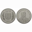 Schweiz 5 Franken 1985 B