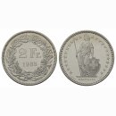 Schweiz 2 Franken 1985 B