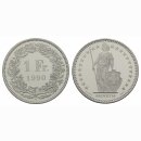 Schweiz 1 Franken  1990 B