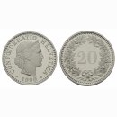 Schweiz 20 Rappen 1990 B