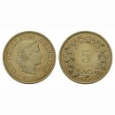 Schweiz 5 Rappen 1990 B