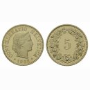 Schweiz 5 Rappen 1992 B