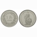 Schweiz 1 Franken  1993 B