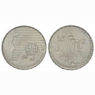 Portugal  2 1/2 Euro 2009 Lingua Portuguesa