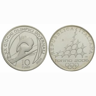 Italien 10 Euro  2005 Olympiade Turin