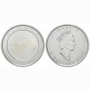 Kanada 5 Dollar 2002 Maple Leaf mit Hologramm