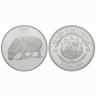 Liberia 20 Dollar 2000