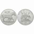 Uganda 2000 Shillings 1999 Zebra
