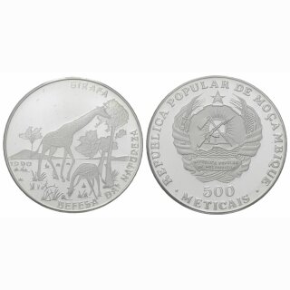 Mozambik 500 Meticais 1990