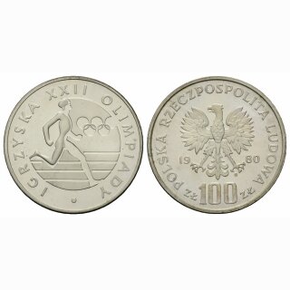 Polen 100 Zloty 1980