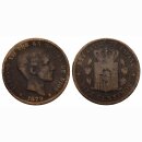 Spanien 10 Centesimos  1879