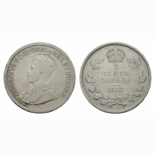 Kanada 5 Cents 1912