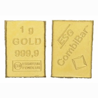 Schweiz 1 Gramm Goldbarren
