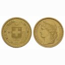 Schweiz 20 Franken 1883 Helvetia