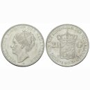 Niederland 2 1/2 Gulden 1933 Wilhelmina