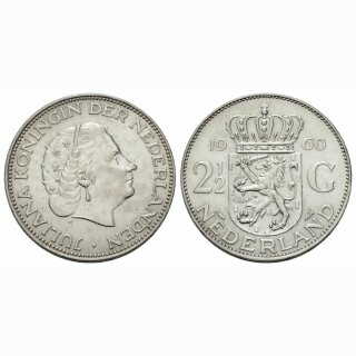 Niederland 2 1/ Gulden 1960 Juliana