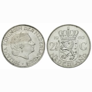 Niederland 2 1/ Gulden 1960 Juliana