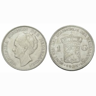 Niederland 1 Gulden 1923 Wilhelmina