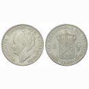 Niederland 1 Gulden 1928 Wilhelmina