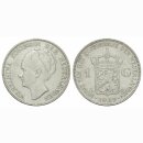 Niederland 1 Gulden 1929 Wilhelmina