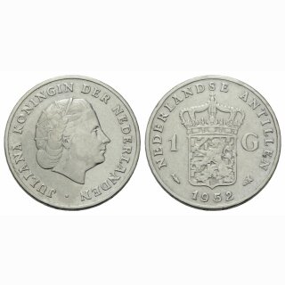 Niederland Antillen 1 Gulden 1952 Juliana