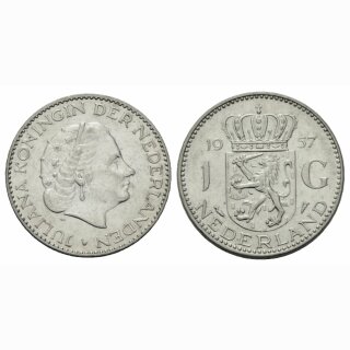 Niederland 1 Gulden 1957 Juliana