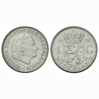 Niederland 1 Gulden 1958 Juliana