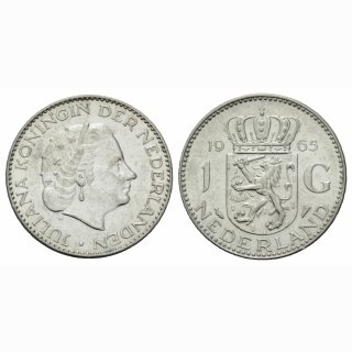 Niederland 1 Gulden 1965 Juliana