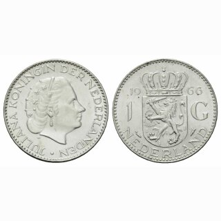 Niederland 1 Gulden 1966 Juliana