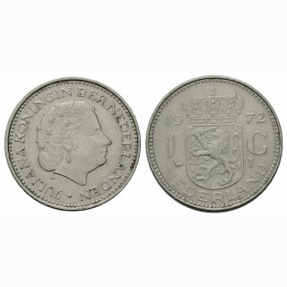 Niederland 1 Gulden 1972 Juliana