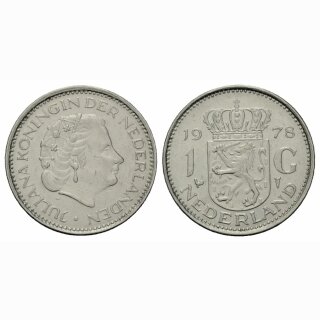 Niederland 1 Gulden 1978 Juliana