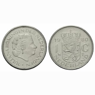Niederland 1 Gulden 1980 Juliana