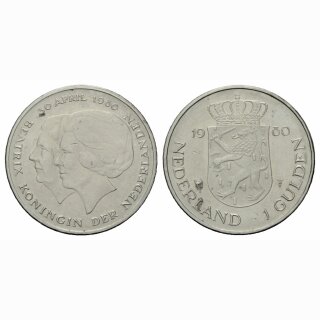 Niederland 1 Gulden 1980 Juliana