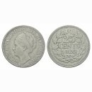 Niederland  25 Cents 1928 Wilhelmina