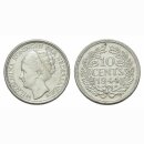 Niederland  10 Cents 1944 Wilhelmina