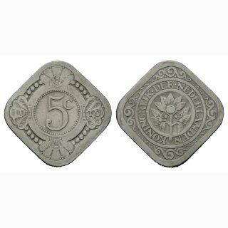 Niederland  5 Cents 1914