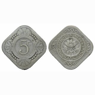 Niederland  5 Cents 1932