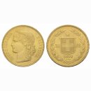 Schweiz 20 Franken 1896 B