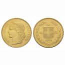 Schweiz 20 Franken 1896 B