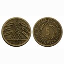 Deutschland 5 Rentenpfennig 1924 F