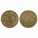 Deutschland 5 Rentenpfennig 1924 F