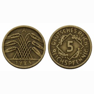Deutschland 5 Rentenpfennig 1925 A