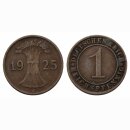 Deutschland 1 Pfennig 1925 J